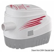 1 POMPA DI SENTINA AUTOMATICA CON GALLEGGIANTE OSCULATI EUROPUMP G750  48LT/MIN