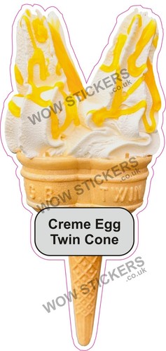 Adesivo furgone gelato - , twin