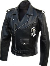 Giacca pelle rockabilly - pelle,