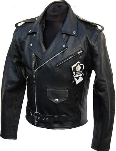 Giacca pelle rockabilly - giacca,