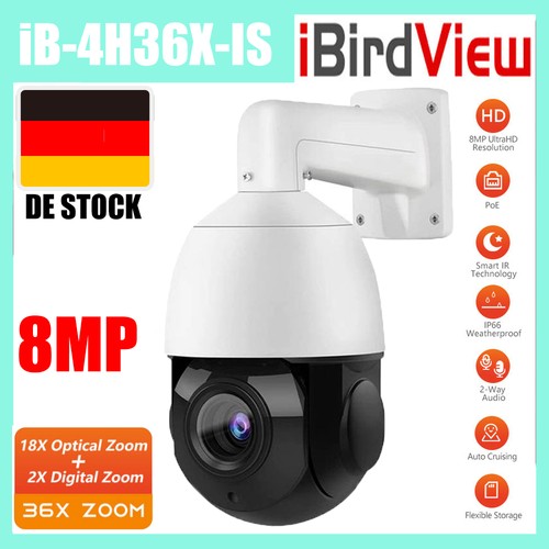Ibirdview 8mp 36x zoom - 36x, ottico