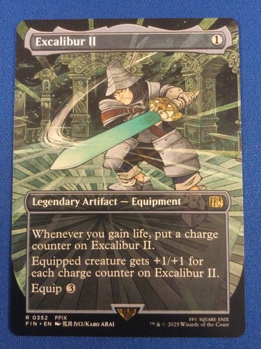 Excalibur final fantasy - ii,