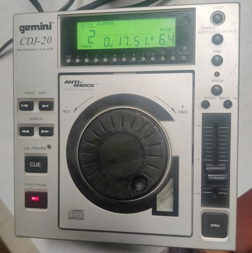 Gemini cdj top load - load, pro