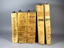 LOTTO 5 LIBRI ANTICHI -