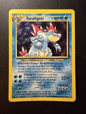 Carte Pokémon Feraligatr 4/111 Neo Genesis  HOLO  ENG