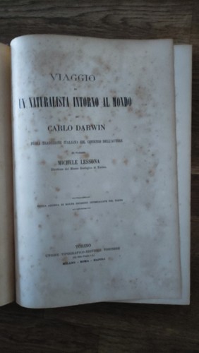 Carlo darwin viaggio - darwin., di