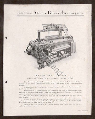 Brochure industria tessile - industria,