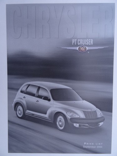 Listino prezzi chrysler - prezzi, pt