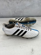 Adidas 11pro FG White Leather