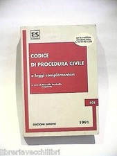 CODICE DI PROCEDURA CIVILE E