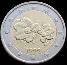 Moneta 2 euro 1999 Finlandia