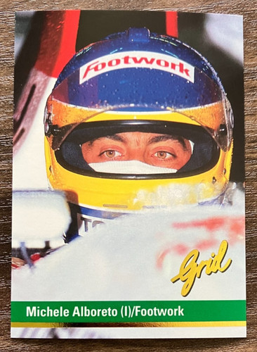 Michele alboreto footwork - michele, #76