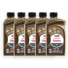 5 LITRI OLIO MOTORE TOTAL CLASSIC 9 5W40 API SN/CF MB 229.5 PSA B71 2296 RN0710