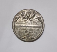 [NC] TORINO Medaglia ESPOSIZIONE d' ARTE DECORATIVA MODERNA - 1902 (45mm - MB)