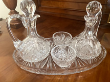 oliera in cristallo lavorato 