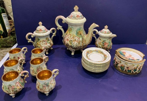 Brocca antica capodimonte - brocca, r.