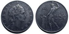 50 Lire 1958 BB - R