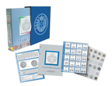 ABAFIL - RACCOGLITORE ALBUM PER MONETE VITTORIO EMANUELE III - MODELLO MARENGO -