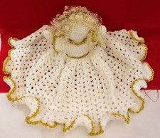 Hand Crocheted Cream Angel