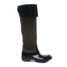 Stivale in gomma e pelle