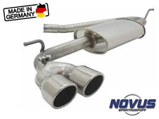 Scarico Sportivo Marmitta Terminale Inox Golf 7 Leon 5F 1.2TSI 63 77 81kW 2x76