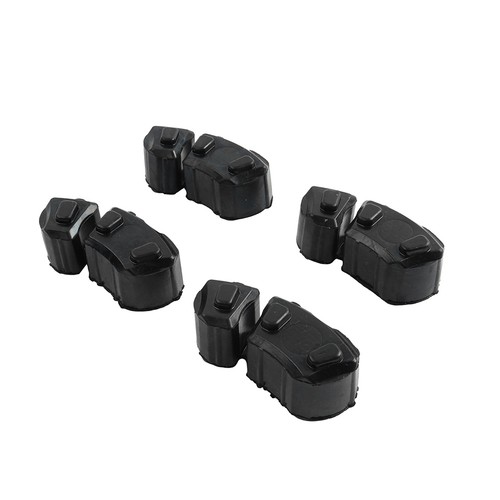 Rear wheel rubber - 4x,