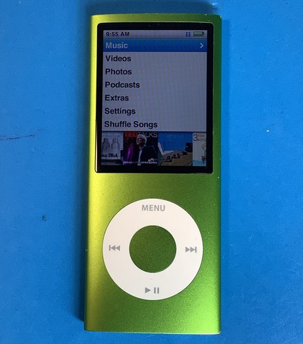 Green 16gb ipod nano - nano, 4th