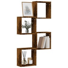 Mensole a Cubo 4 pz Rovere
