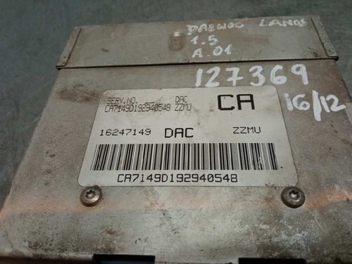 16247149 centralina motore