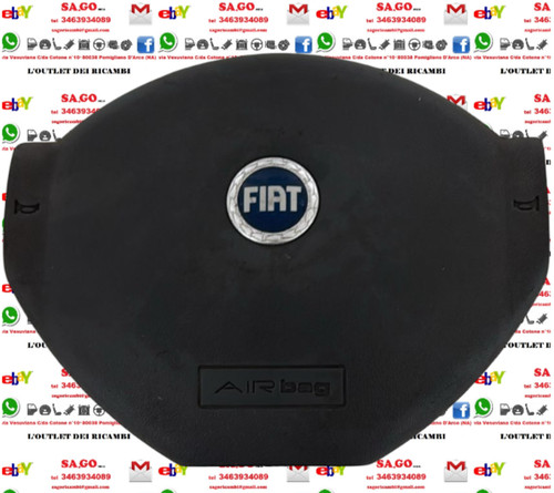 Airbag volante fiat panda - volante, 169