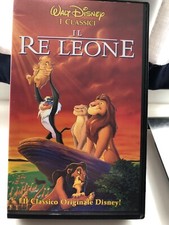 Il re leone VHS VIDEOCASSETTE