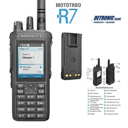 Motorola fkp radio - r7,