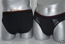 SLIP SGAMBATO NERO SETTE TG M