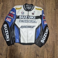 Rara* Giacca Moto Suzuki Pelle