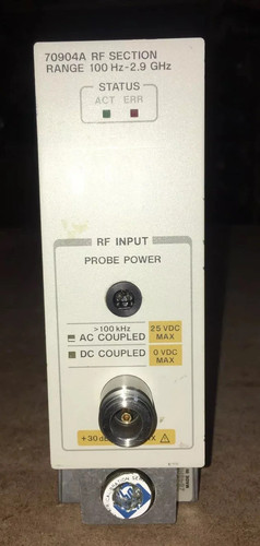 Agilent 70904a spectrum - hp,