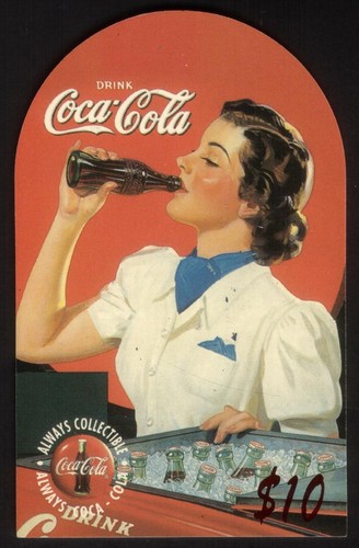 Coca cola 10 - '95, $10.