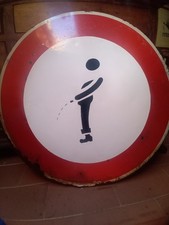 Cartello Stradale Vintage