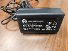 LEI Leader Electronics MH36-240100-90 AC Adapter 24V 1500mA 1.5Amp LEI-4