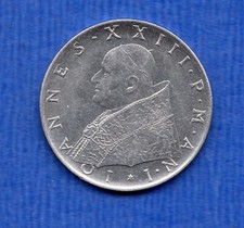 vaticano - MONETA 100 L. PAPA GIOVANNI XXIII del 1959 , +BB