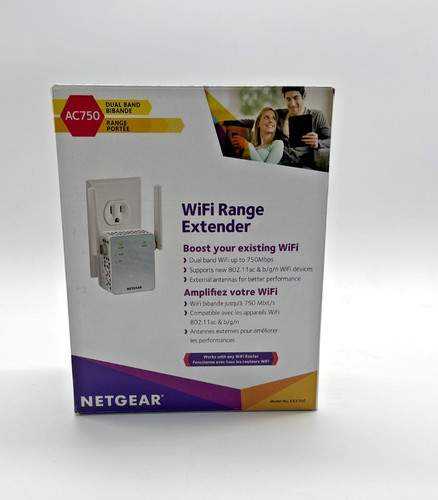 Netgear ex3700 ac750 range - ex3700,