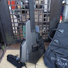 CASIO DG-20 Sintetizzatore digitale elettrico MIDI per chitarra con borsa gig testato