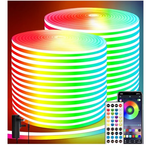 40m luce led neon corda - 40m, ip65