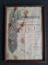 Militaria WW1 Foglio di