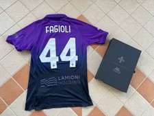 Maglia Calcio Luisaviaroma Fiorentina Fagioli 44 Serie A 24/25 Match Worn Issued