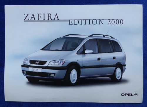 Opel zafira edition 2000 - opel,