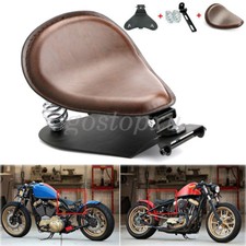 UK Brown Motorcycle Solo Seat