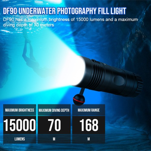 Tustfire df90 15000lumen luce - df90,
