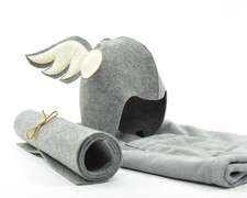 Set accessori sauna cappello