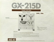 Akai - GX-215D - Nastro stereo