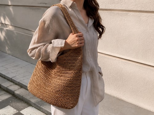 Borsa donna paglia - donna, in